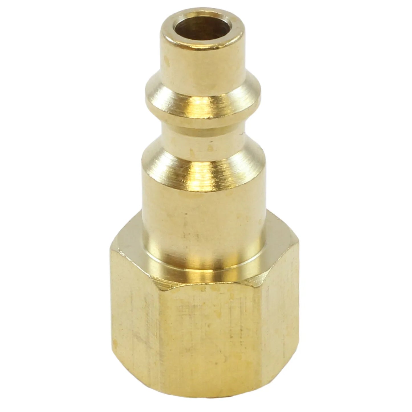 1/4" brass female coupler