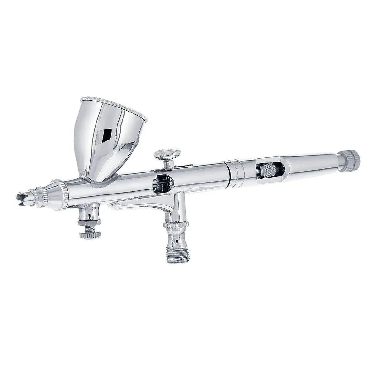 Professional Dual Action Gravity Feed Airbrush with High Precision Detail Control