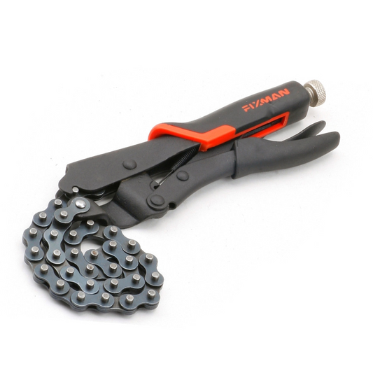 Chain clamping pliers