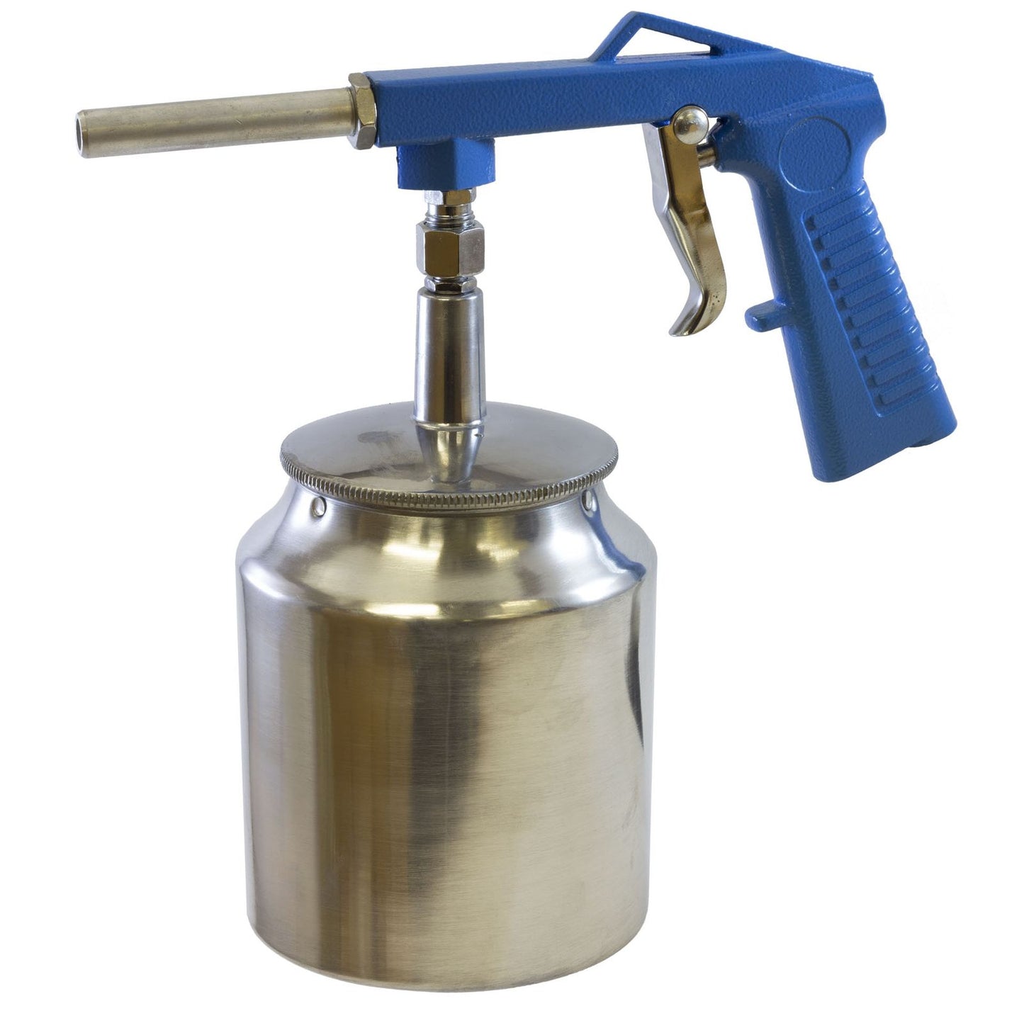 Base pneumatic gun suction feed