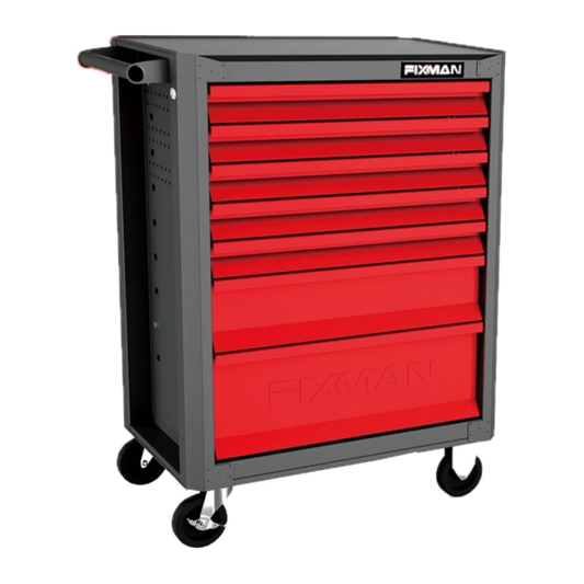 82-Piece 7-Drawer Economy Line Tool Cabinet with Wheels