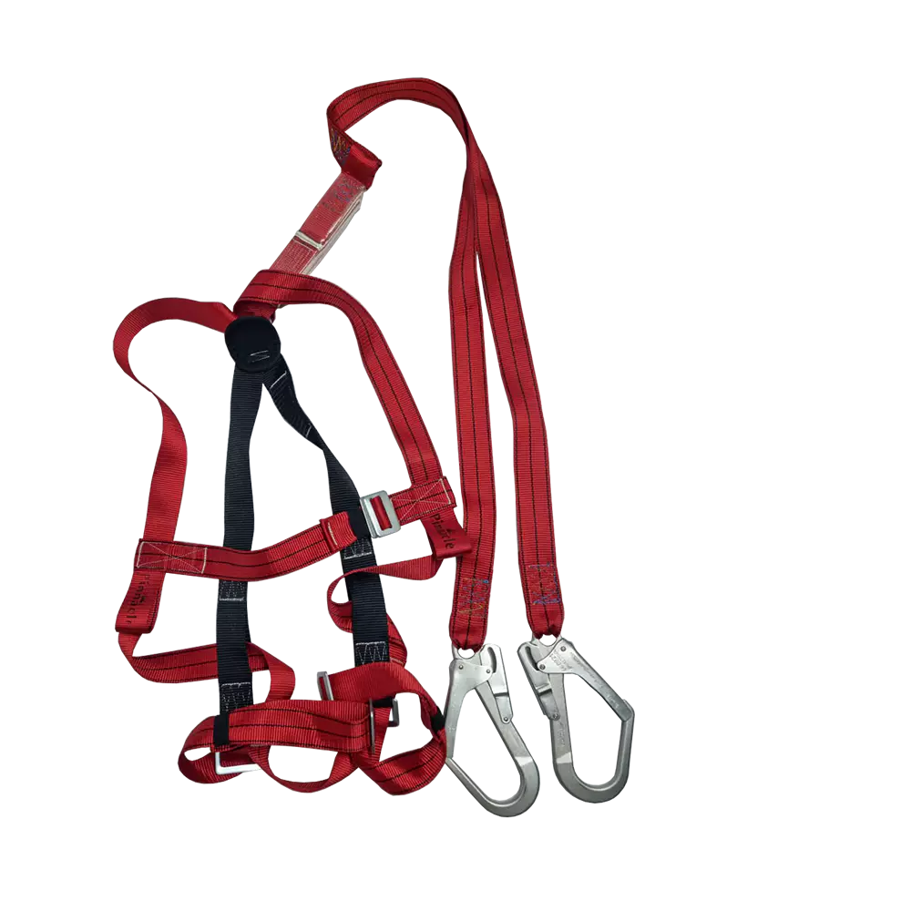 Alpha Double Cord Full Body Harness with SABS Approved Scaffolding Hooks