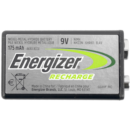 RECHARGE 9V Battery