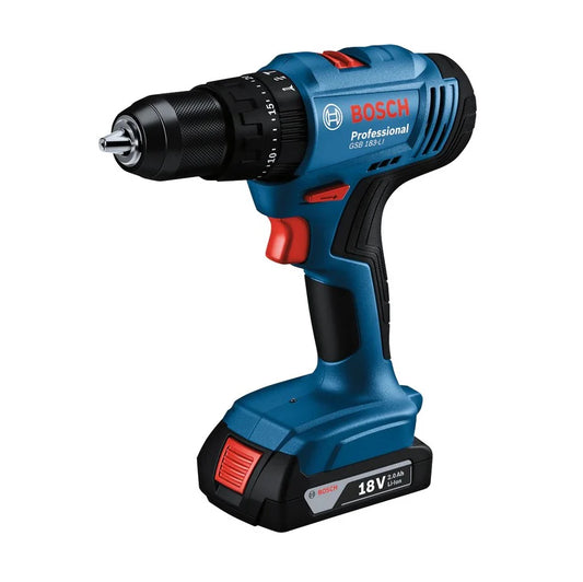 GSB 183 Li 18V Professional Cordless Drill with 2 x 2.0Ah Batteries and Charger