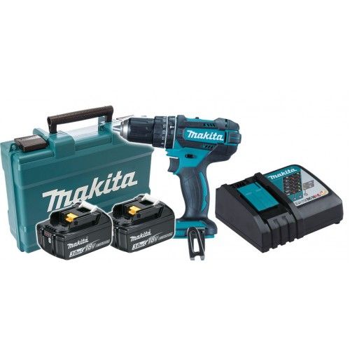 DHP482RFE 18V Cordless Drill and 2 Battery Combination