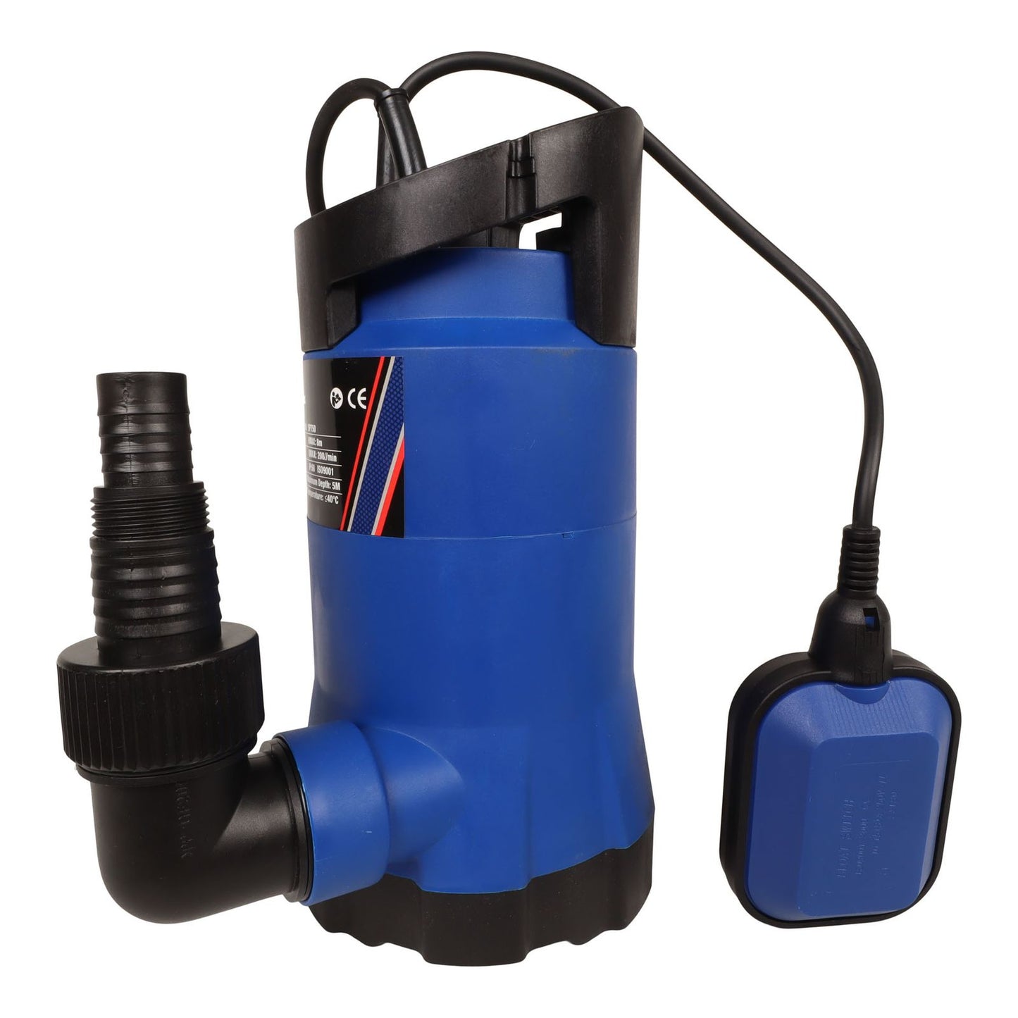 Bomba de água submersível SP750W com interruptor flutuante