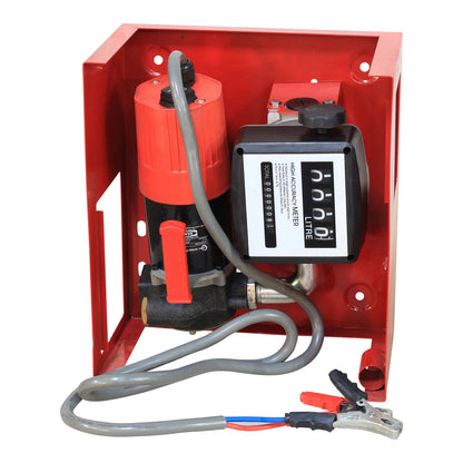 Wall Mounted Diesel Pump 12V DC 80L/min with Automatic Gun