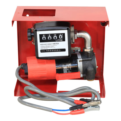 Wall Mounted Diesel Pump 12V DC 80L/min with Automatic Gun