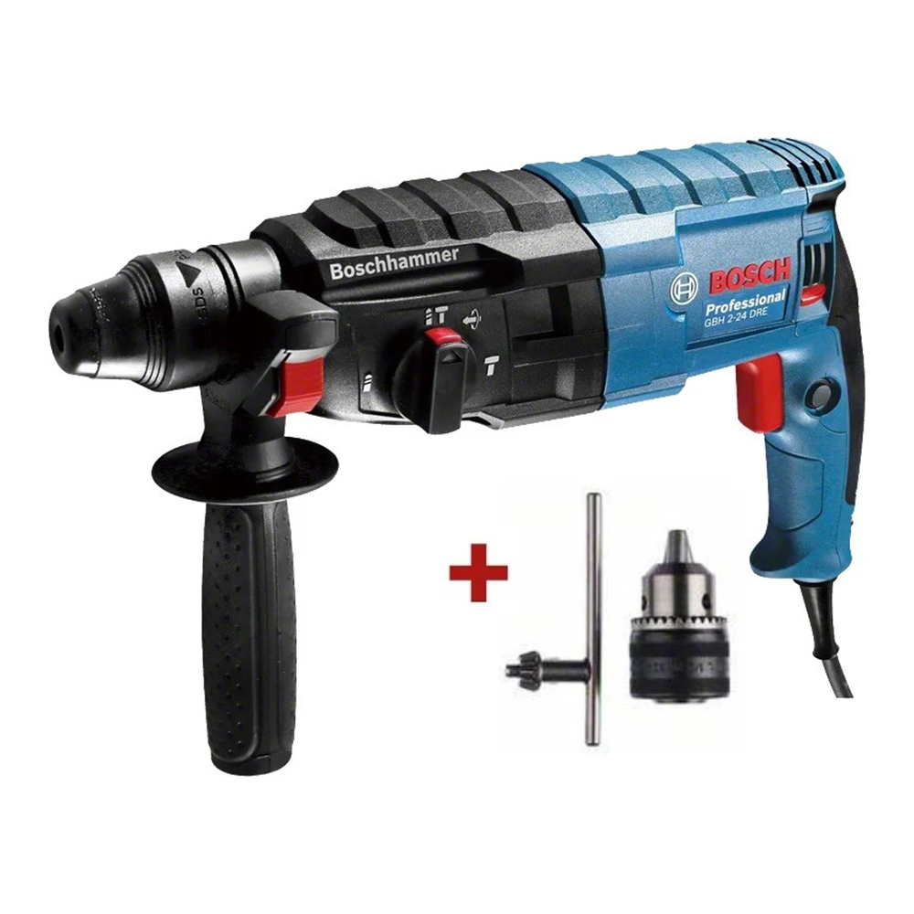 GBH 2-24 DRE Professional Rotary Drill with Keyed Chuck