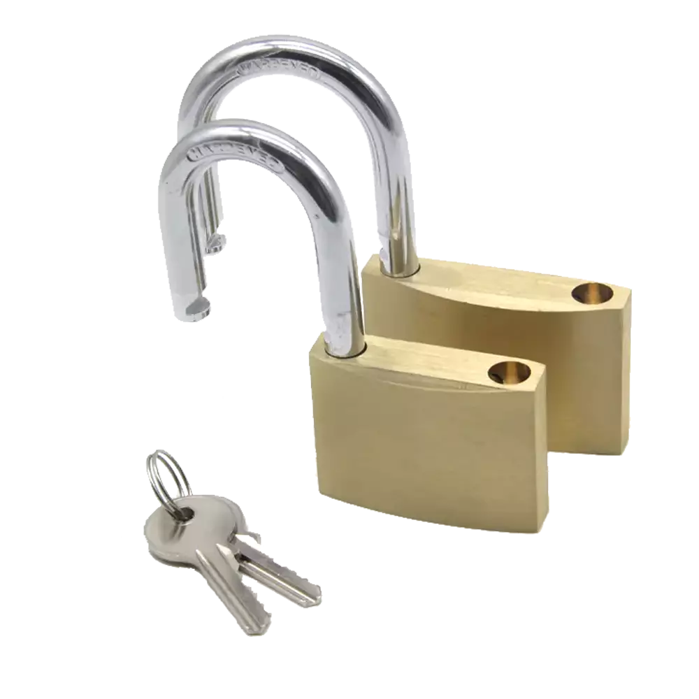 Brass padlocks