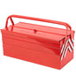 Cantilever tool box with 5 trays