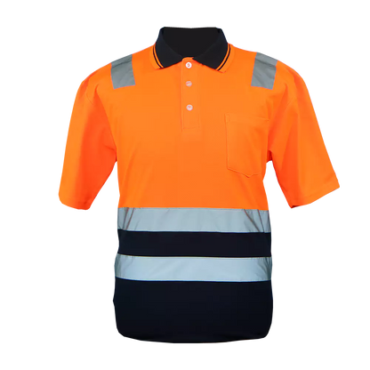 Hiviz Two-Tone Golf Shirt