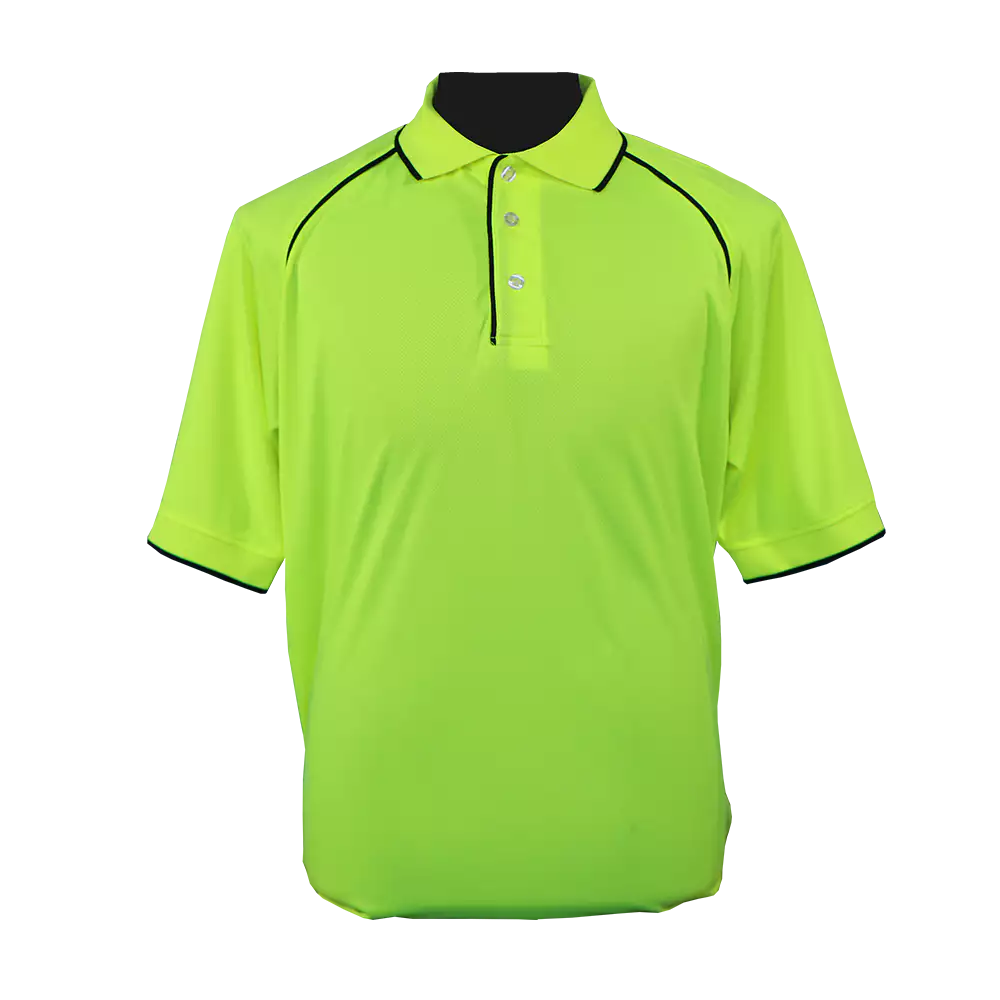 Hiviz micromesh golf shirt