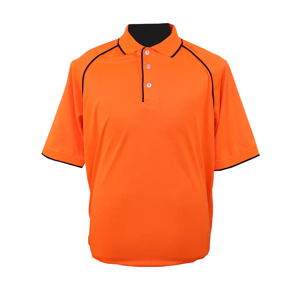 Hiviz micromesh golf shirt