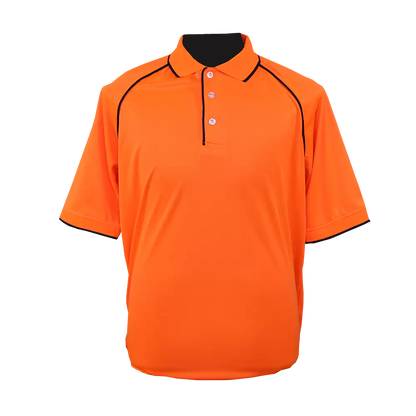 Hiviz micromesh golf shirt