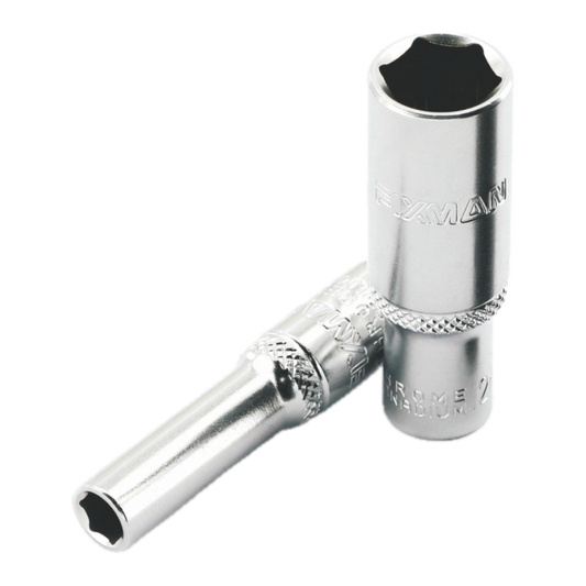 Deep hex socket wrench