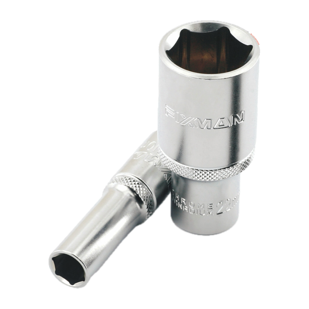 Deep hex socket wrench