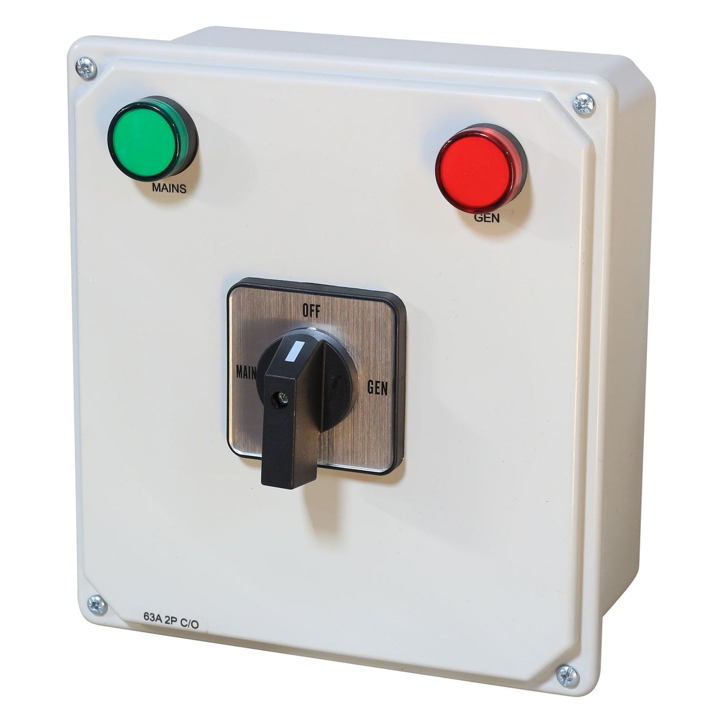 Single-pole and neutral switching switch 63A 230V