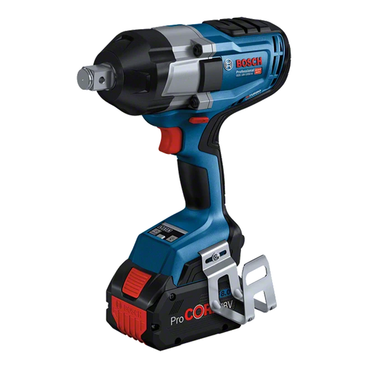 Chave de impacto brushless profissional sem fio GDS 18V-1050 H com 2 baterias 8.0Ah e carregador