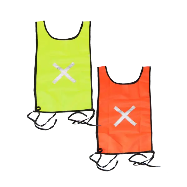 Reflective solid maxi vest