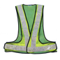 Mesh reflective vest with velcro