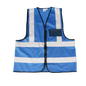 Premium reflective vest with zipper and identification