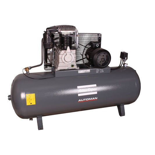 Automan AC 100 E 500L 7.5 KW (10 HP) 380 V stationary air compressor