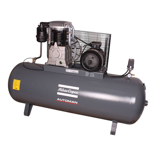 Automan AC 75 E 500L 5.5 KW (7.5 HP) 380 V stationary air compressor