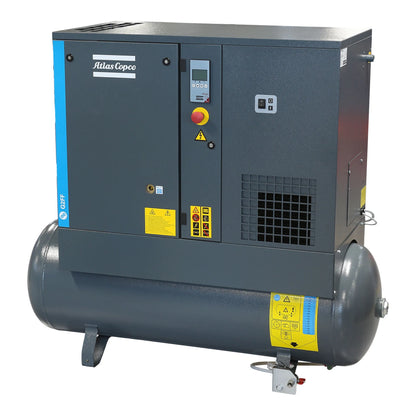 Compressor de parafuso rotativo 200L 3HP/2.2KW 220V com secador