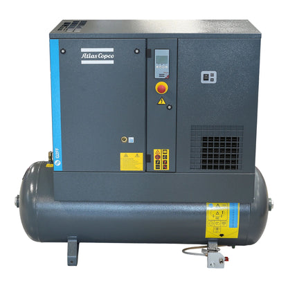 Compressor de parafuso rotativo 200L 3HP/2.2KW 220V com secador