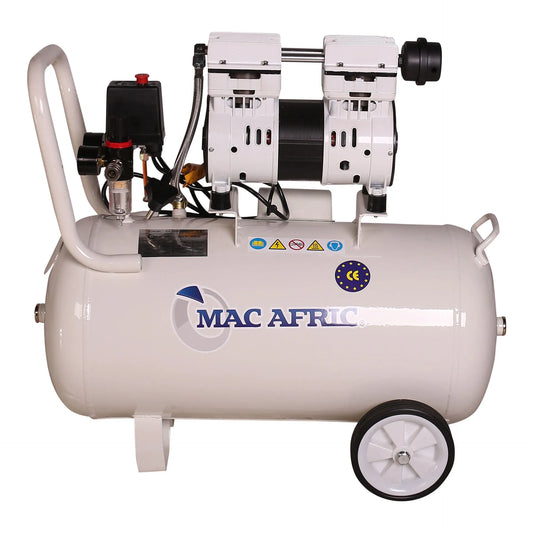 50L silent compressor without oil 0.75 KW (1 HP) 230 V