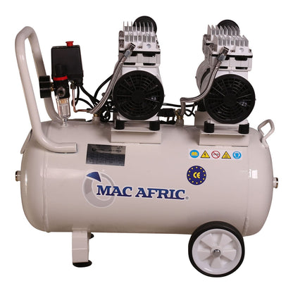 50L silent compressor without oil 1.5 KW (2 HP) 230 V