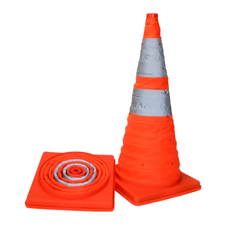 Collapsible traffic cone