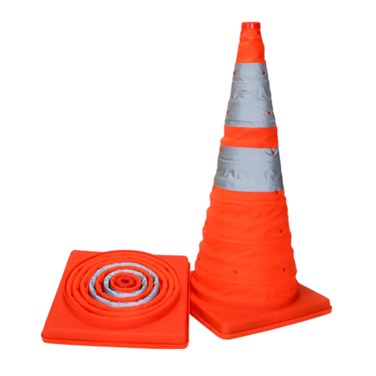 Collapsible traffic cone