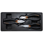 3-Piece Pliers Set with a Tray