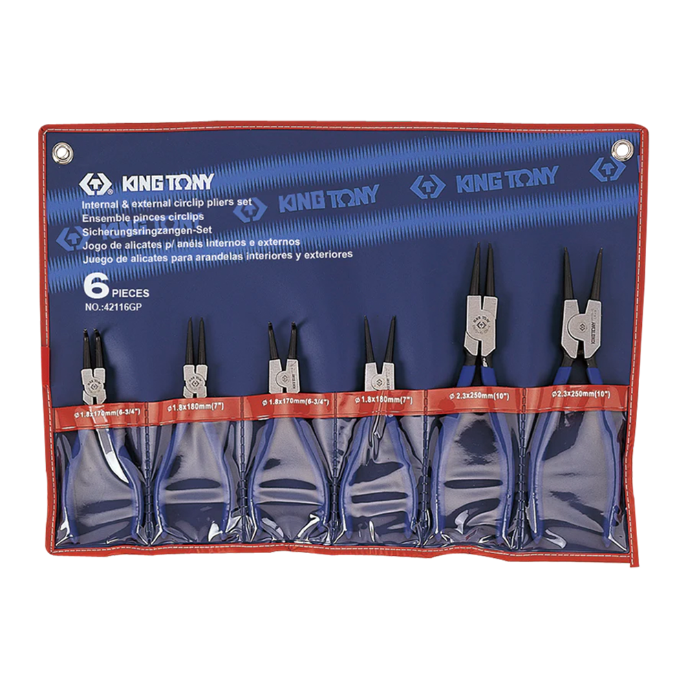 6 Piece Ring Pliers Set