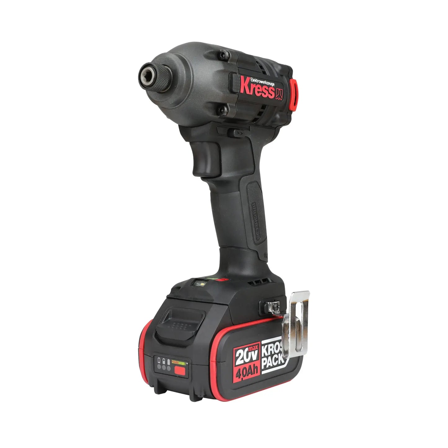 Set of hammer drill, impact wrench and 20V brushless angle grinder