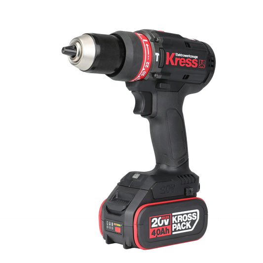 20V brushless hammer drill and impact wrench set