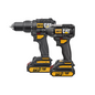 18V hammer drill and impact wrench set