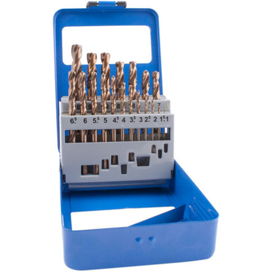 19 Piece Turbo Tip Drill Set