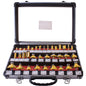 35 Piece Router Bit Set with Aluminum Case