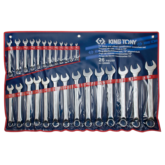 26 Piece Offset Ring Wrench Set