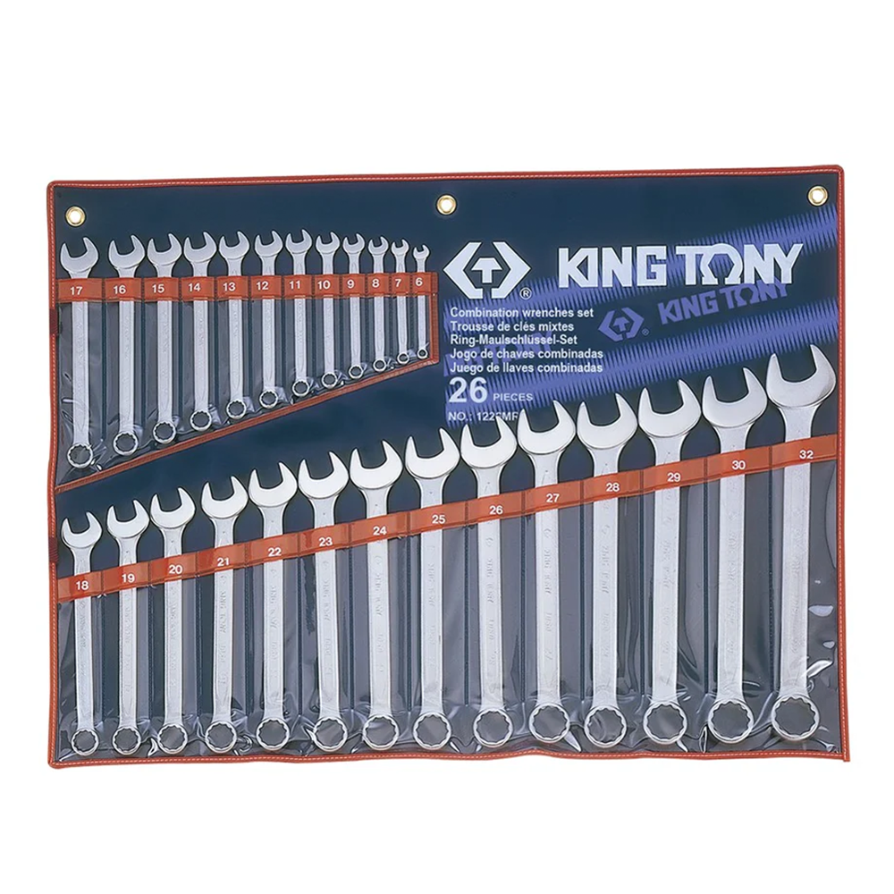 26-piece box end wrench set