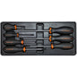 7-Piece Phillips Screwdriver Set with a Tray