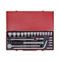 24-Piece 6-Bit 1/2" Socket Wrench Set