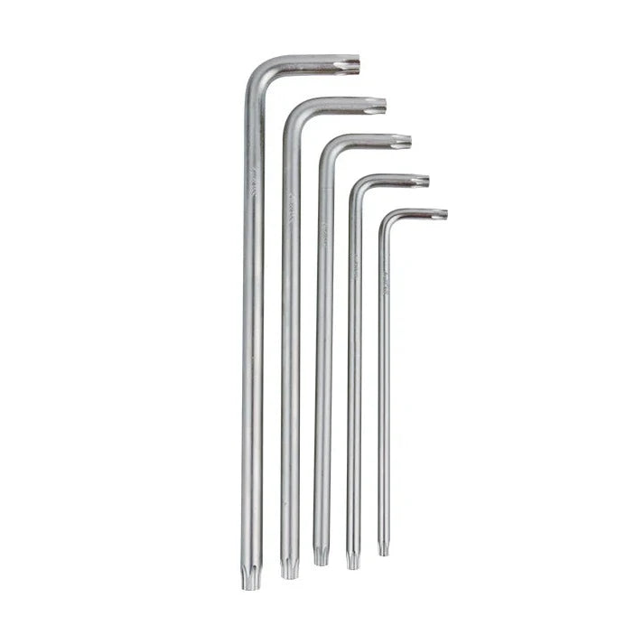 5 Piece L Type Spline Wrench Set