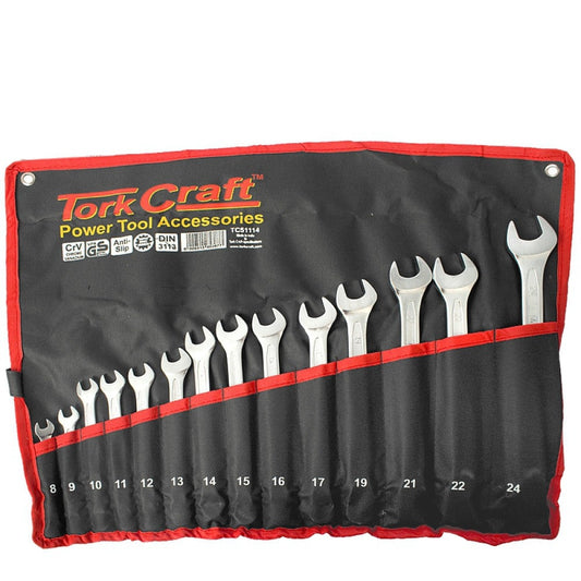 14-Piece Lunge Mouth Travel Wrench Set