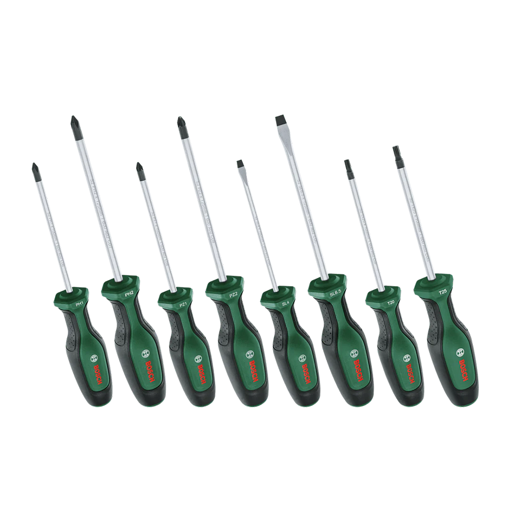 8 Piece Screwdriver Set