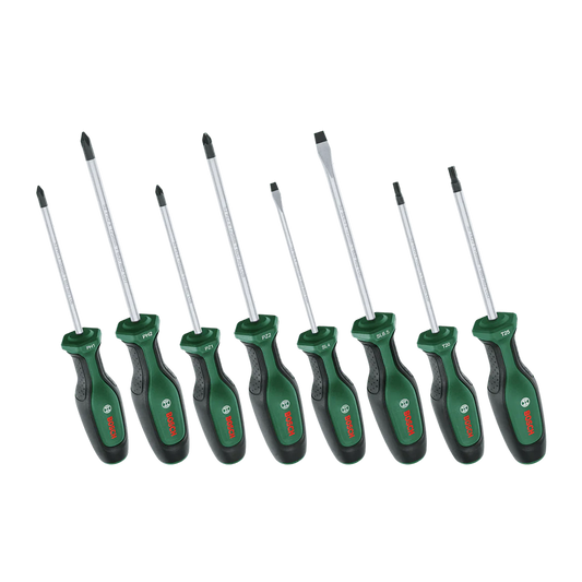 8 Piece Screwdriver Set