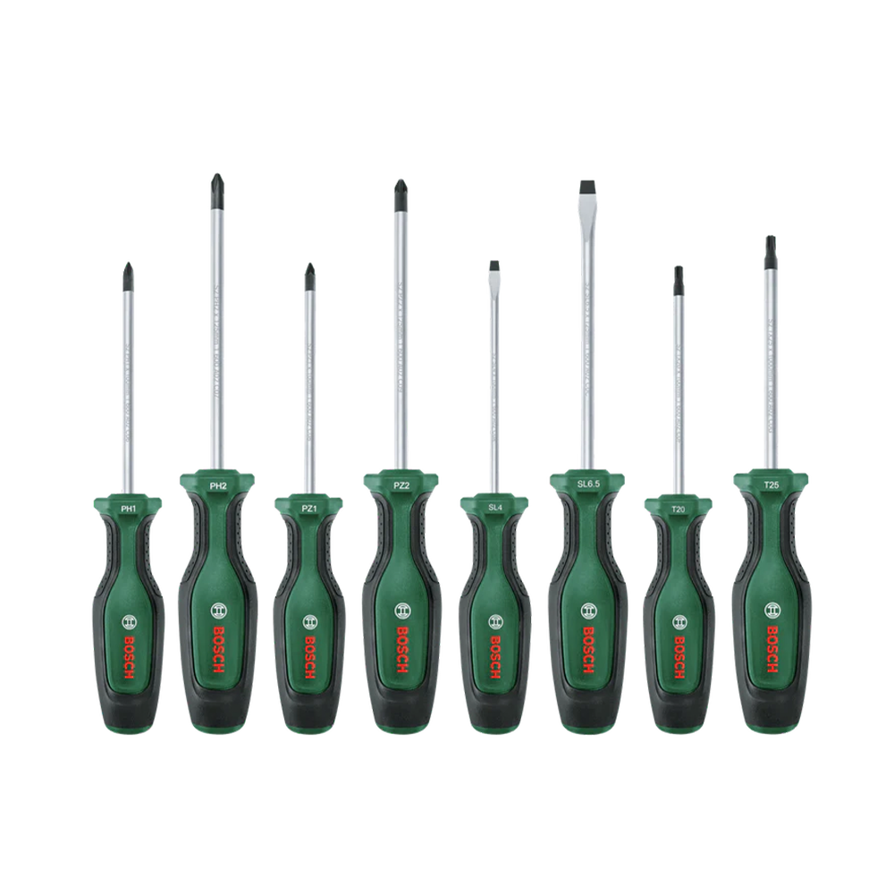 8 Piece Screwdriver Set